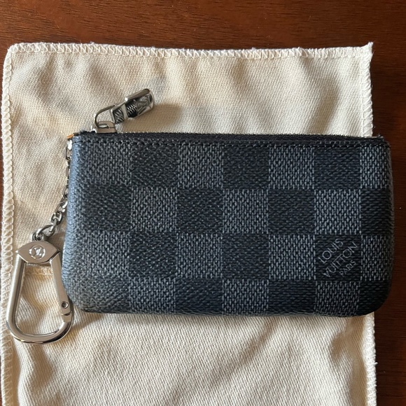 Louis Vuitton Other - Louis Vuitton key pouch damier graphite